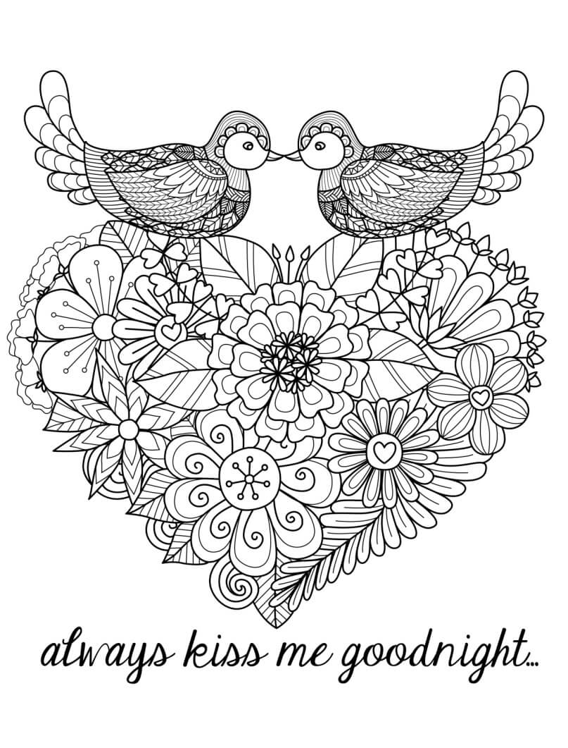 animal valentine's day coloring pages | valentine coloring pages hearts | winnie the pooh valentines day coloring pages