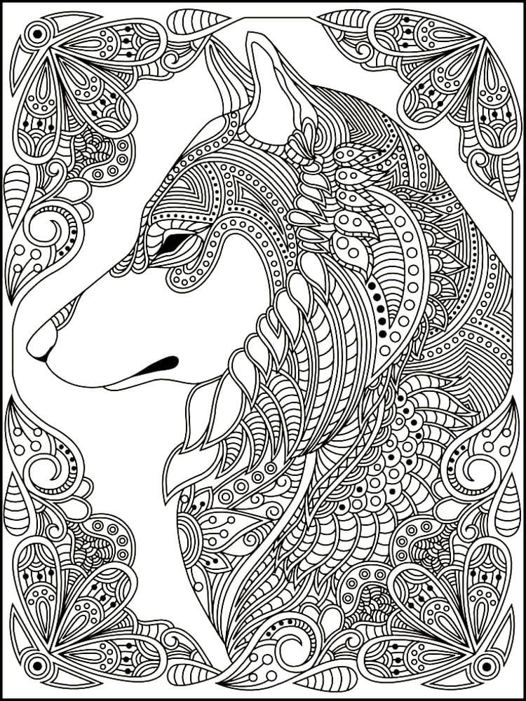 wolf coloring pages | baby wolf coloring page | minecraft wolf coloring page
