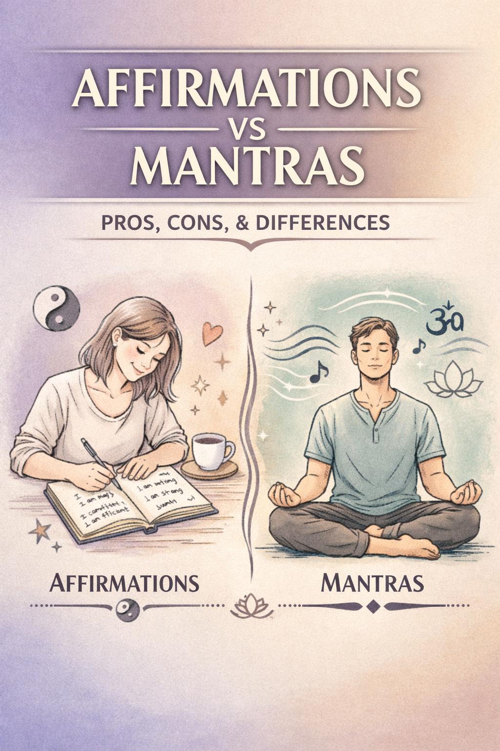 affirmations vs mantras | positive affirmations | powerful daily affirmations