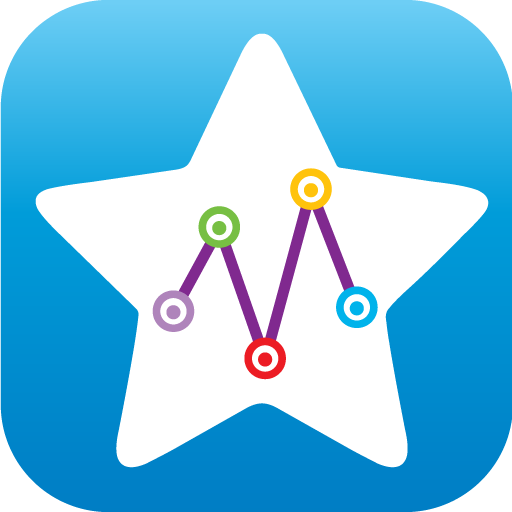 The mood tacking app displays the user's mood ratings on graphs to illustrate patterns and possibly uncover triggers for certain moods.