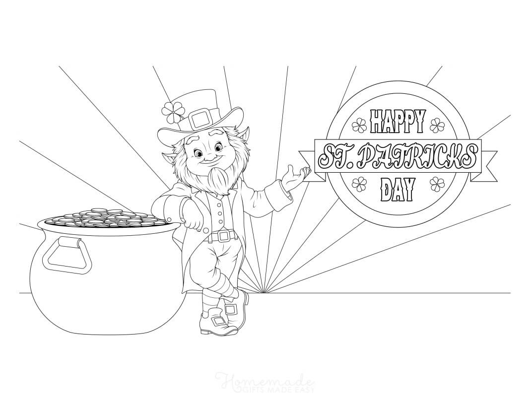 free printable st patricks day coloring pages for adults | st patricks day shamrock coloring page | st patricks day coloring sheets pdf