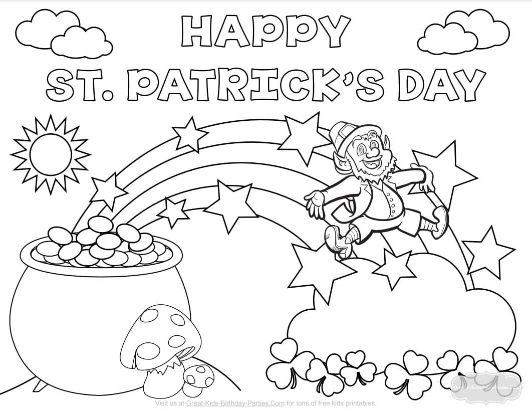 st patrick's day coloring pages for adults | st patrick's day coloring pages for adults pdf | St Patrick's Day Coloring Pages