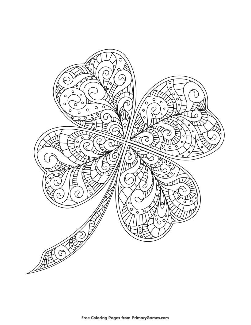 20 Printable St. Patrick's Day Coloring Pages for Adults & Kids ...