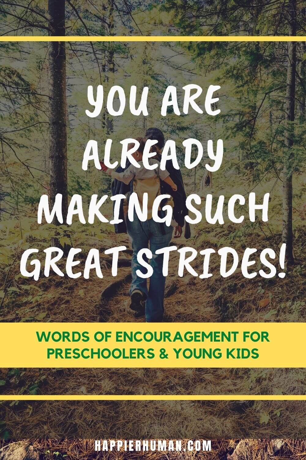 Words of Encouragement for Preschoolers - You are already making such great strides! | encouraging note for child from teacher | words of encouragement for elementary school students | list of words of encouragement for students