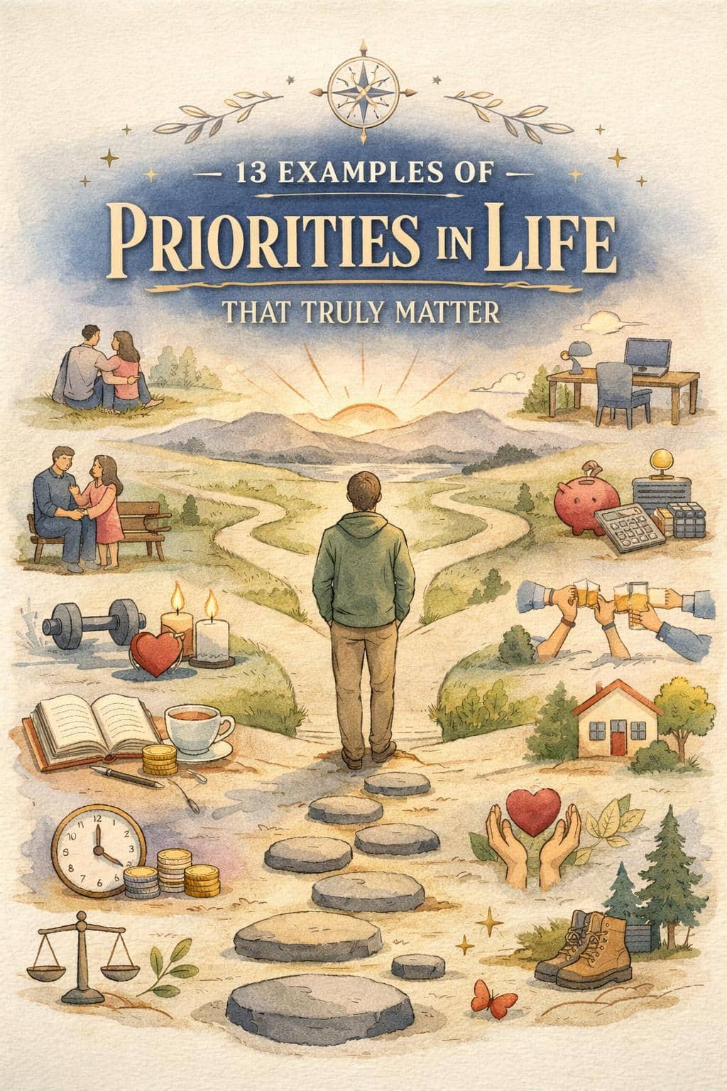Struggling to balance work and personal life? Discover the 13 top priority examples that will help you align your goals, find clarity, and achieve a better work-life balance.