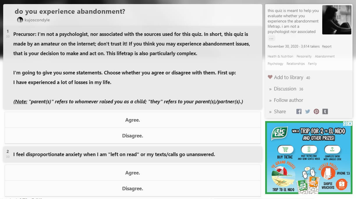 fear of abandonment | do i have abandonment issues quiz buzzfeed | do i suffer from abandonment issues quiz