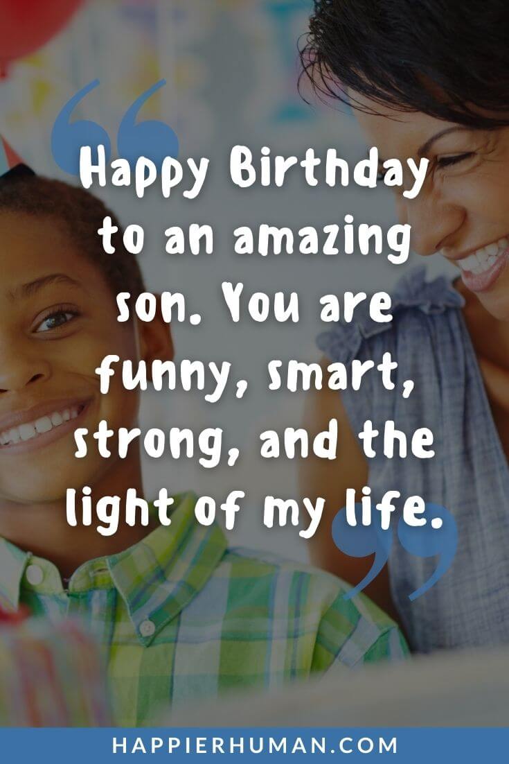 105 Happy Birthday Wishes for Your Son (or Son-in-Law) - Happier Human