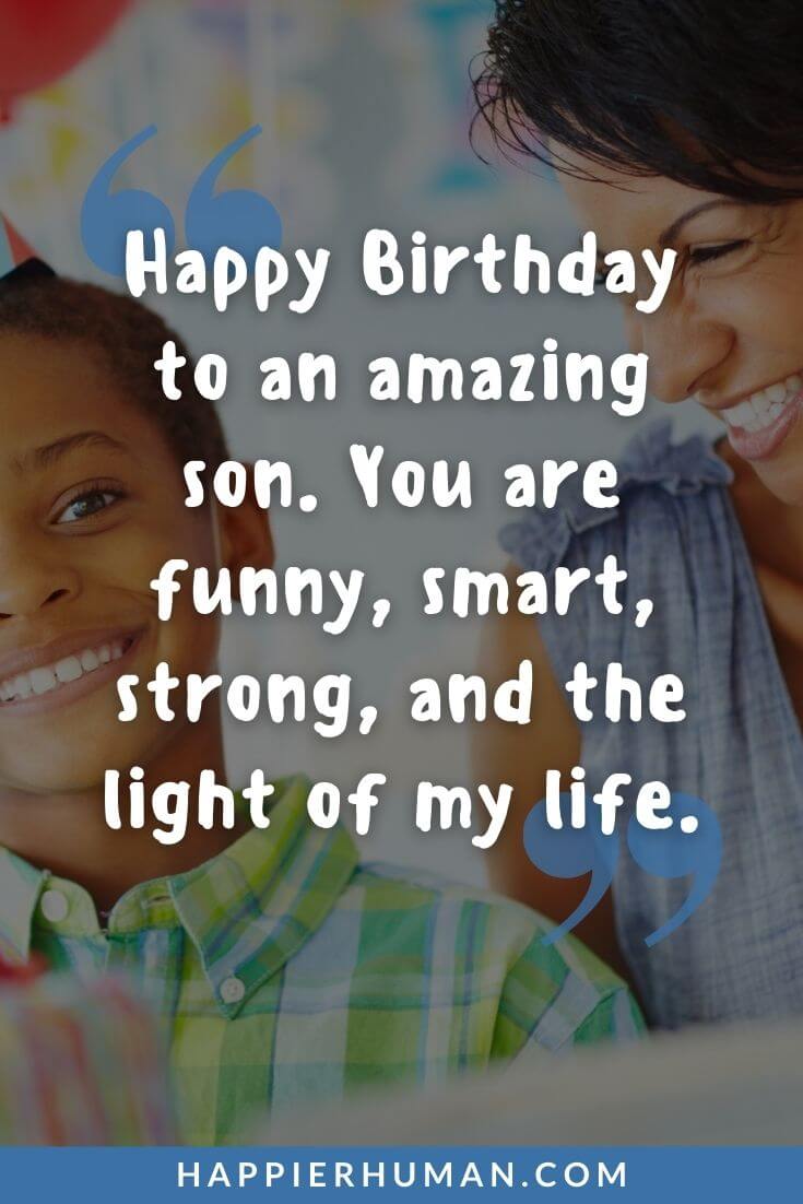 105 Happy Birthday Wishes for Your Son (or Son-in-Law) - Happier Human 105 Happy Birthday Wishes for Your Son (or Son-in-Law) - Happier Human