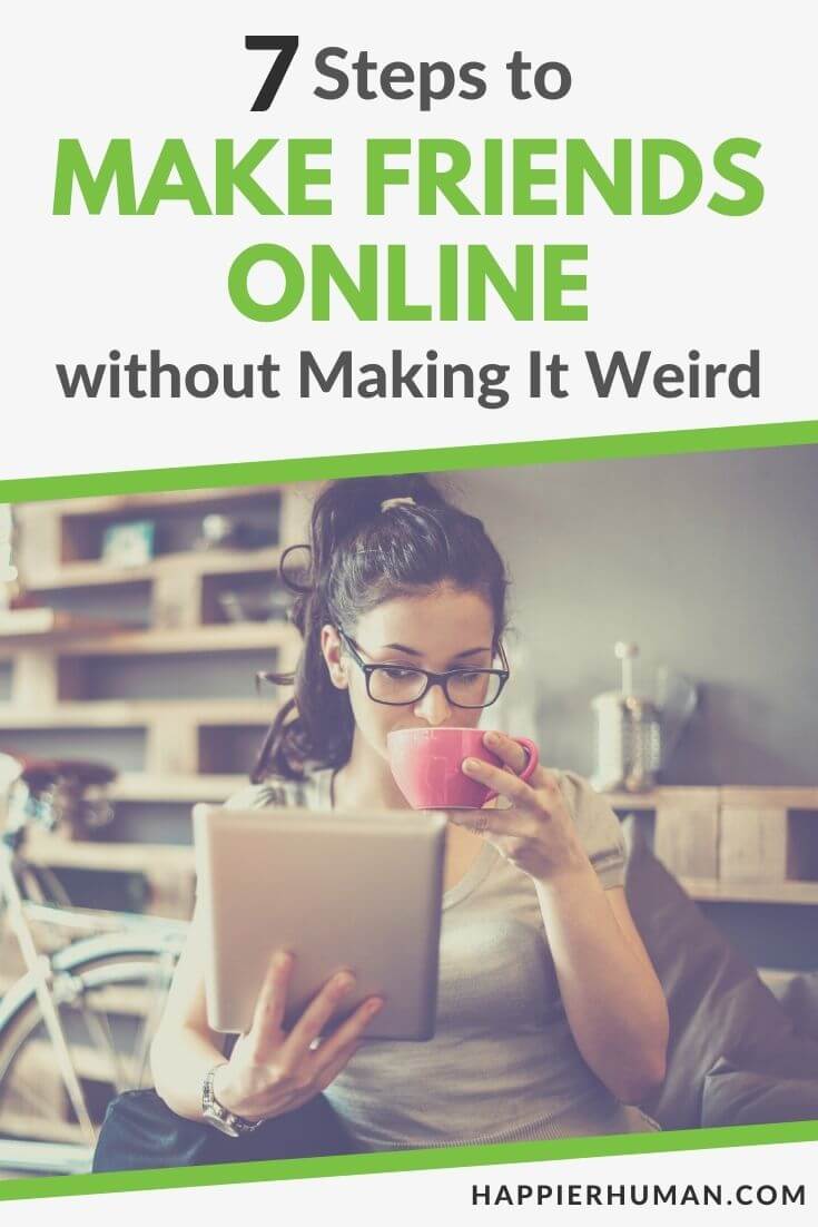 How to make friends online 