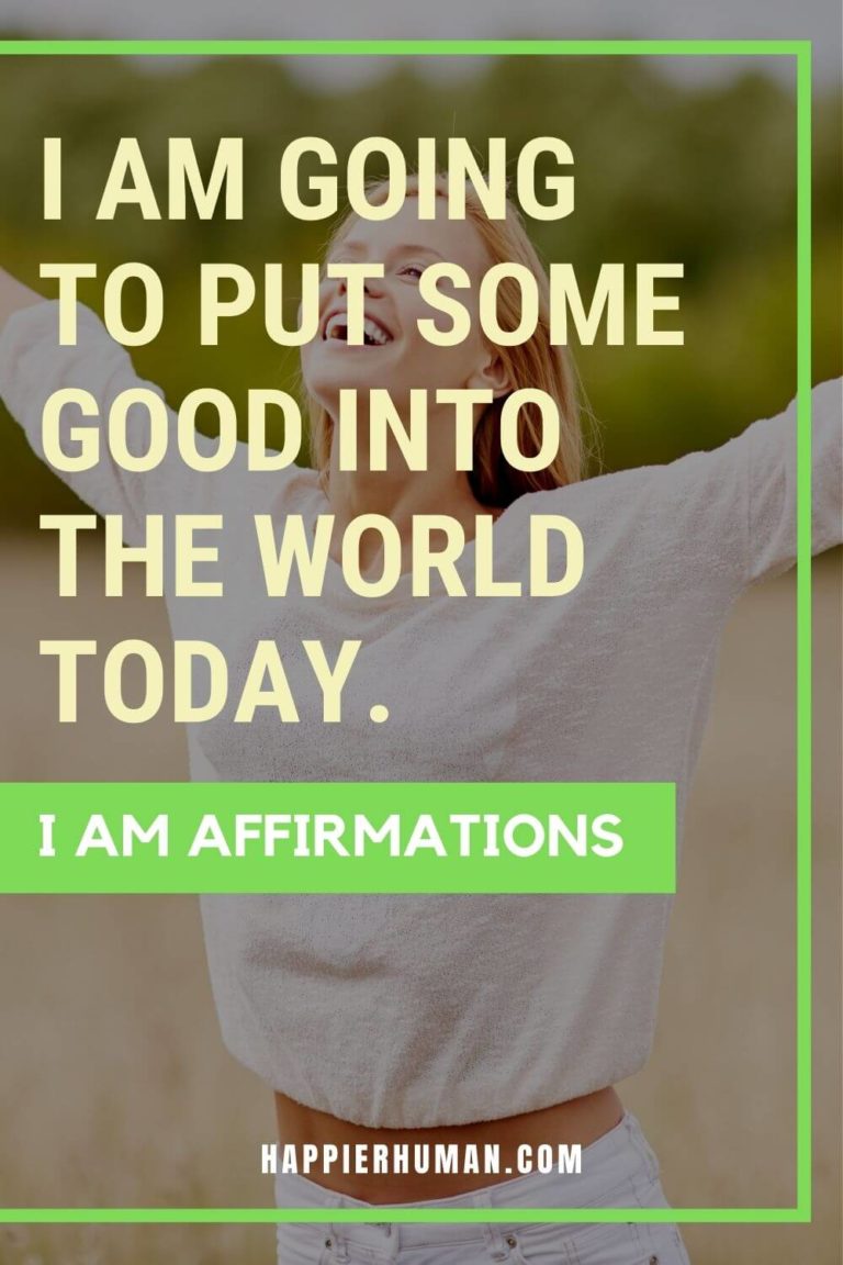 100 I Am Affirmations for a More Positive 2025 - Happier Human