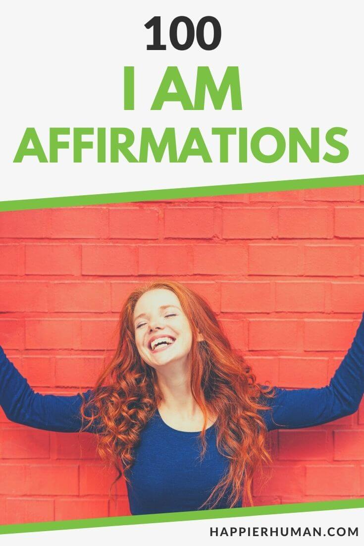 I Am Affirmations | i am affirmations for self love | powerful i am affirmations