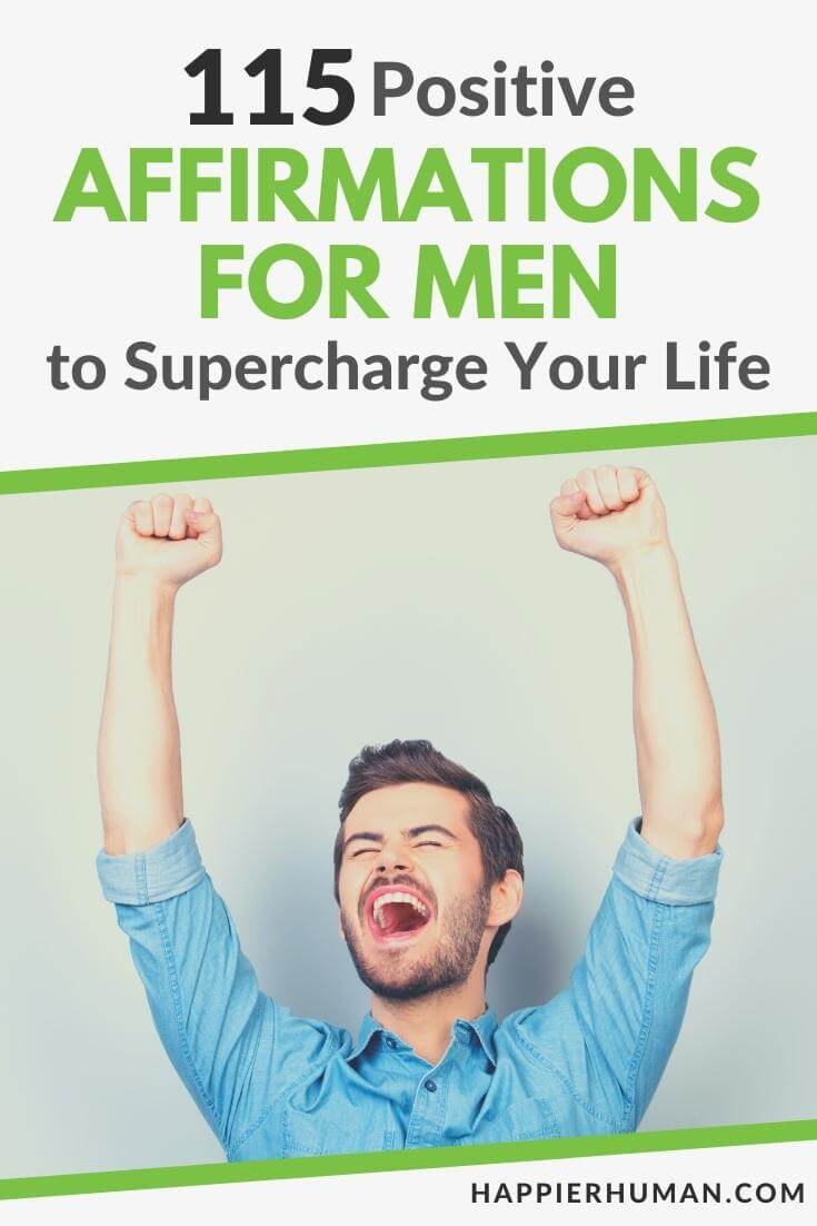 positive affirmations for your man | positive affirmations for alpha males | printable positive affirmations for men