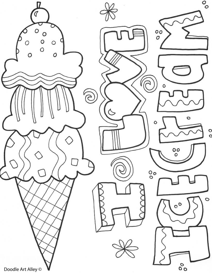 summer coloring pages pdf | summer coloring pages for adults | easy summer coloring pages