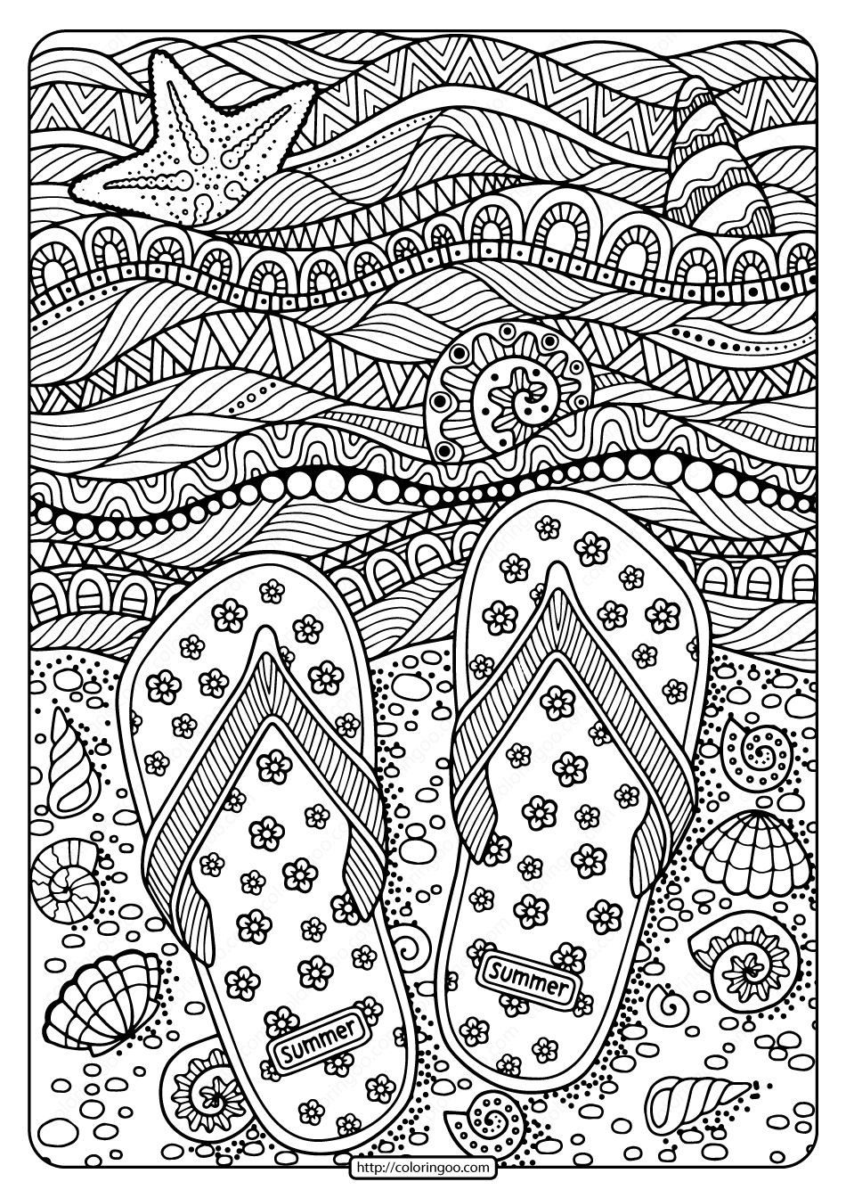 summer coloring pages for seniors | summer coloring pages online | summer coloring pages for adults free