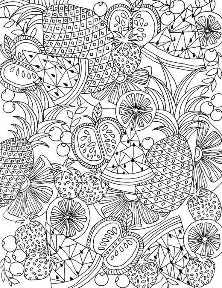 beach coloring pages | cute summer coloring pages | summer coloring pages for adults