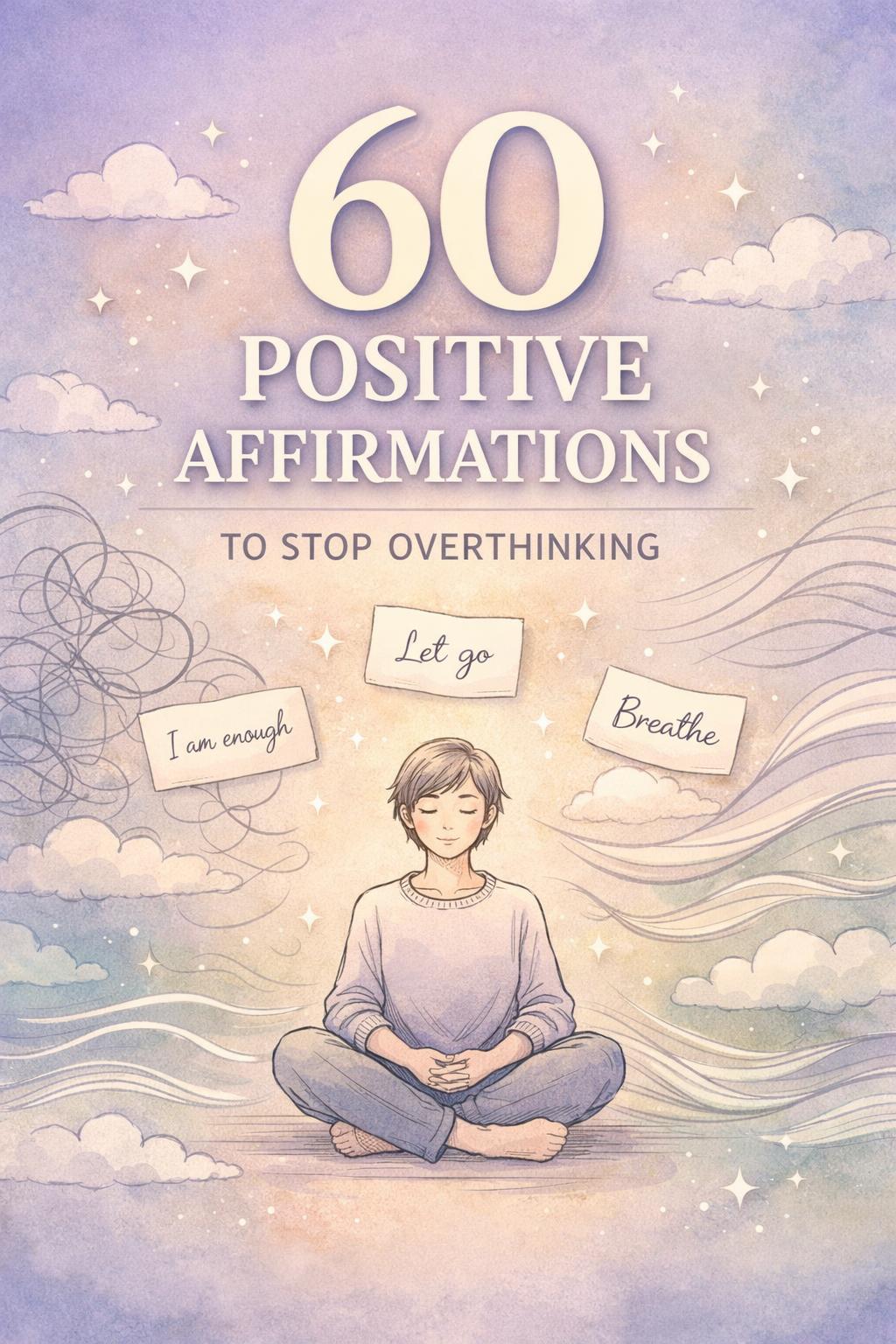 affirmations for overthinking | mantra for overthinking | affirmations for worry and anxiety