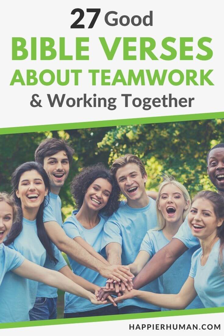bible verses about teamwork | bible verses about unity and working together | christian quotes about teamwork