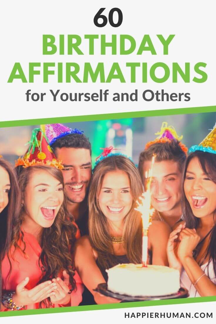 birthday affirmations | birthday affirmations for myself | birthday affirmations for a friend