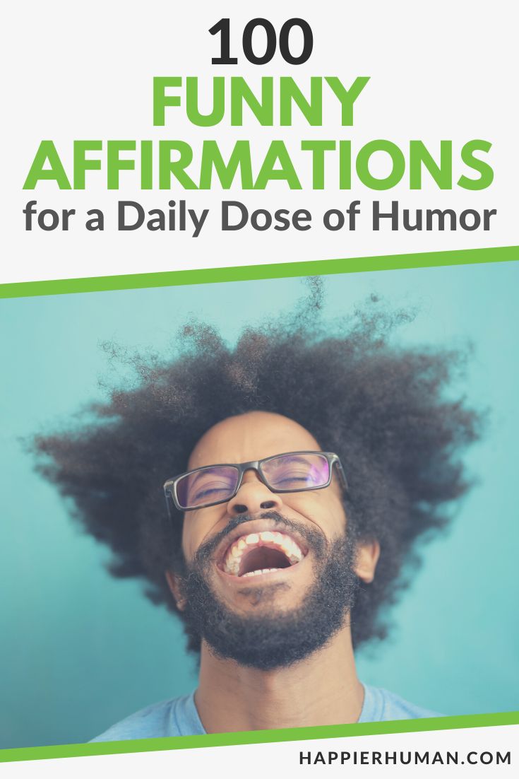 funny affirmations | funny affirmations for self esteem | funny affirmations for friends