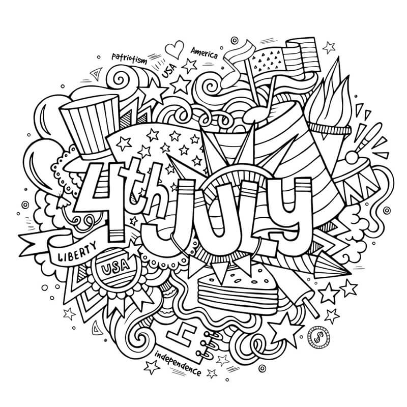 4th of july coloring pages images | august coloring pages | thanksgiving coloring pages