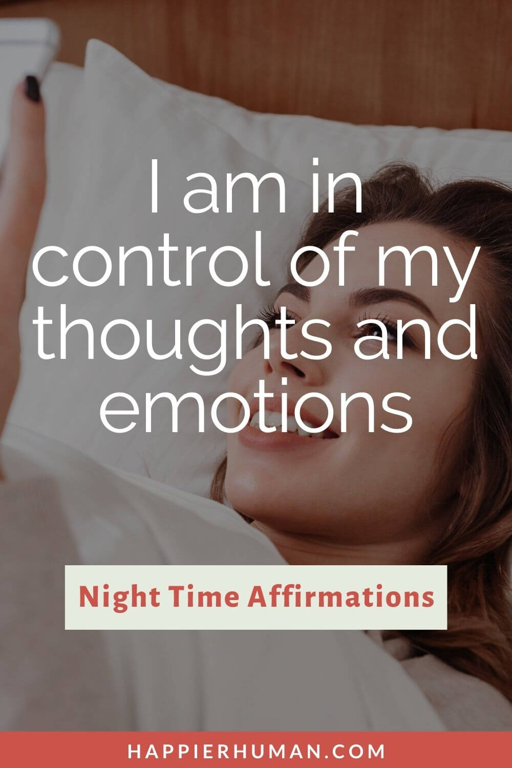 Night Time Affirmations - I am in control of my thoughts and emotions | night time affirmations youtube | bedtime affirmations for confidence | bedtime affirmations for anxiety