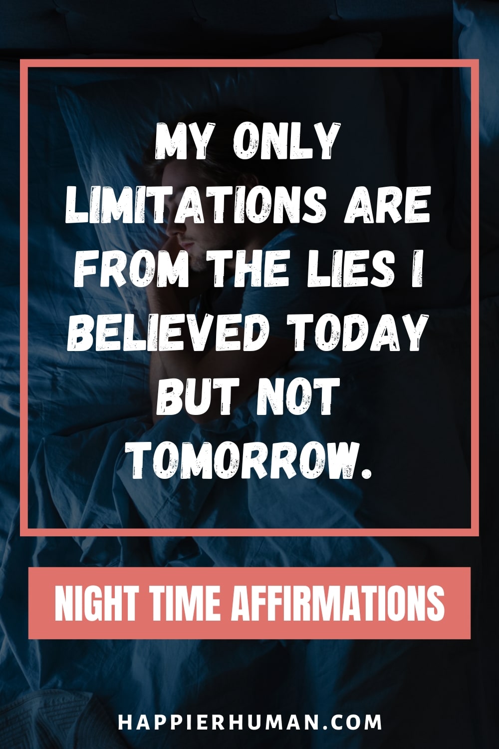 Affirmations for a good night's sleep