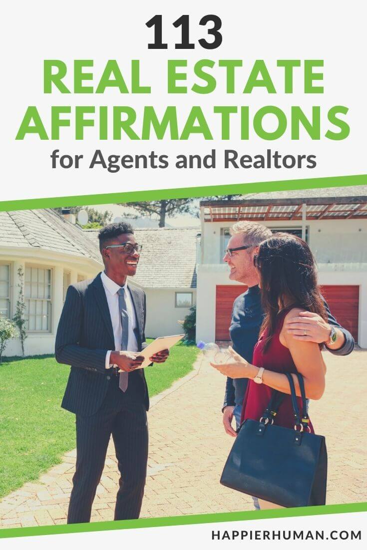 real estate affirmations | affirmation real estate definition | real estate investor affirmations
