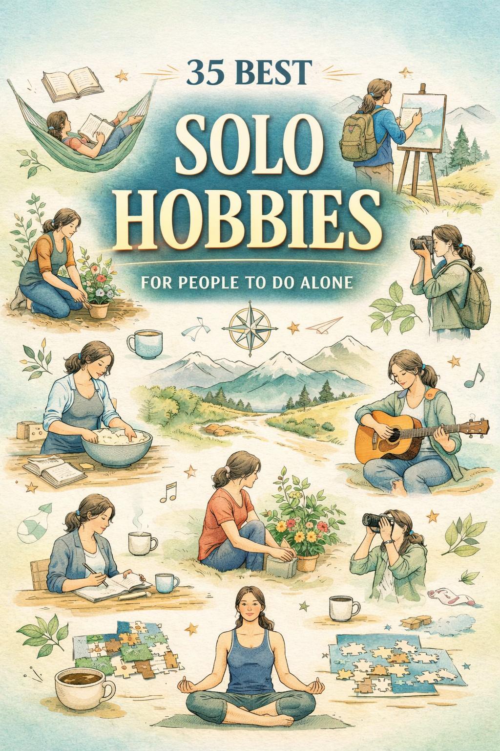 hobbies to do alone | cheap hobbies to do alone | hobbies for introverts with anxiety