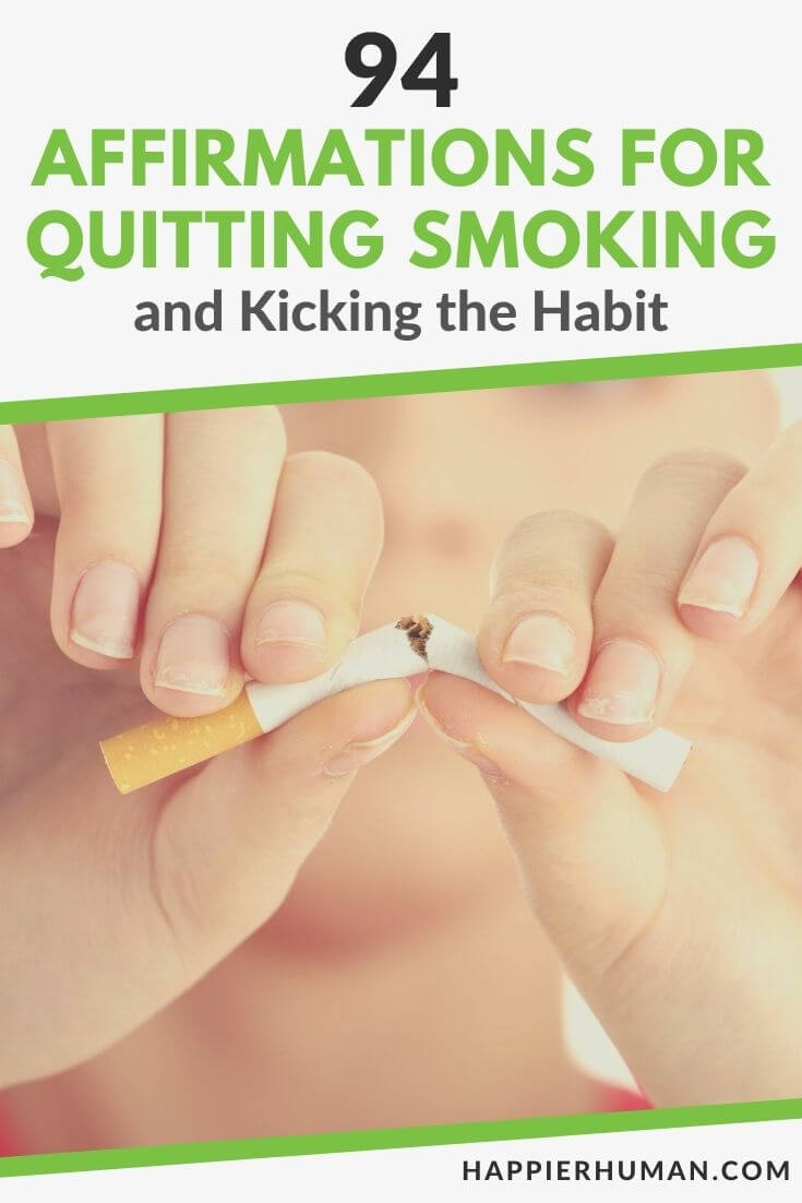 affirmations for quitting smoking | mental tricks to quit smoking | positive thoughts for quitting smoking