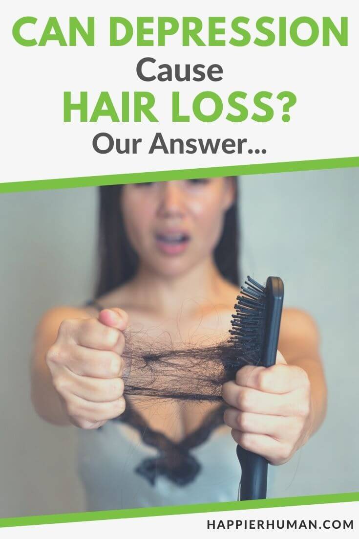can depression cause hair loss | how to regain hair loss from stress | can depression cause hair loss reddit