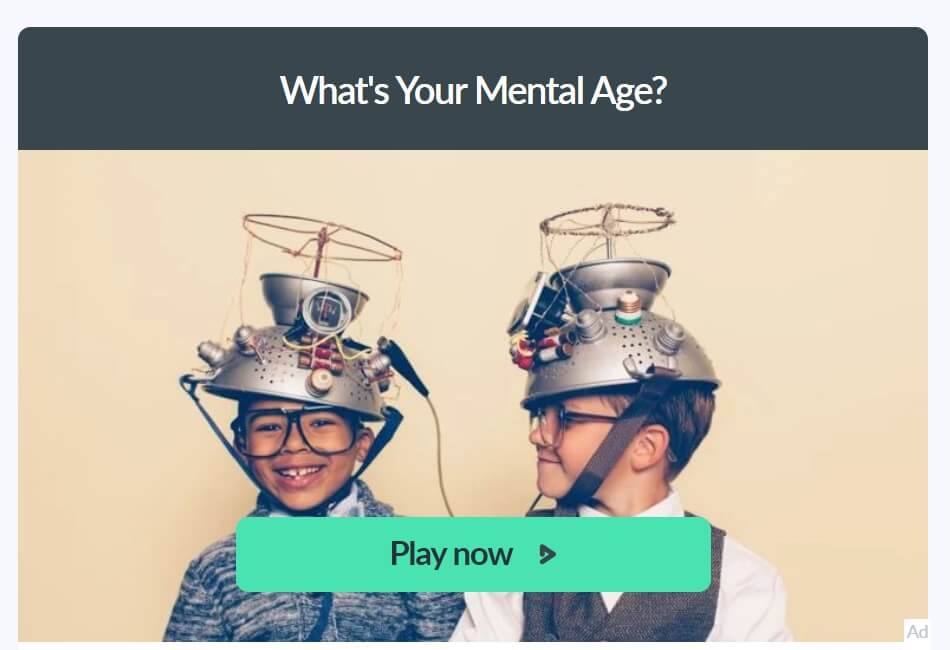 mental age quiz heywise | mental age quiz online | mental age quiz bright side