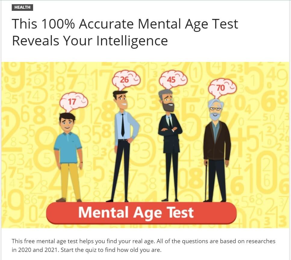 mental age drawing | mental age chart | how to calculate mental age