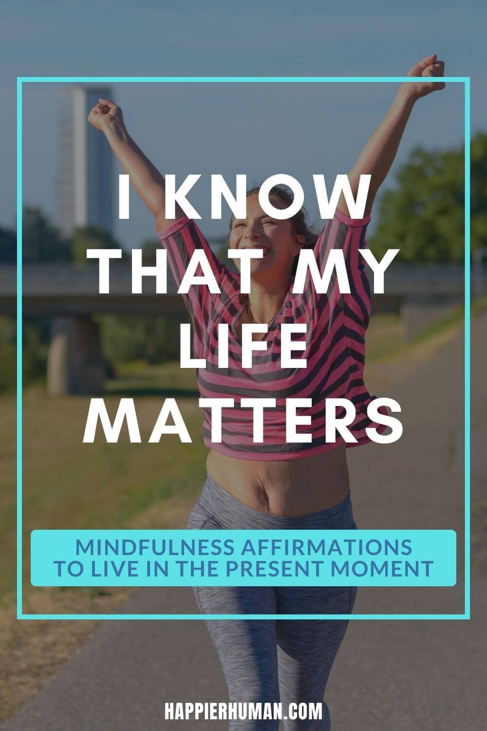 Mindfulness Affirmations - I know that my life matters | mindful affirmations book | affirmations for worthiness | mindfulness meditation
