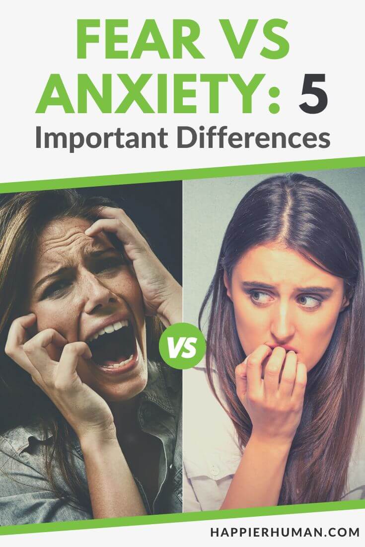 fear vs anxiety | fear and anxiety symptoms | anxiety vs fear vs stress