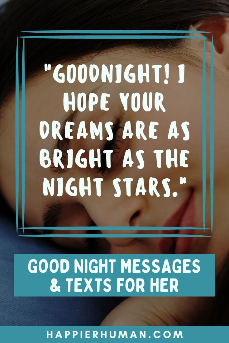 good night messages for lovers | short goodnight messages for her | heart touching good night text for her