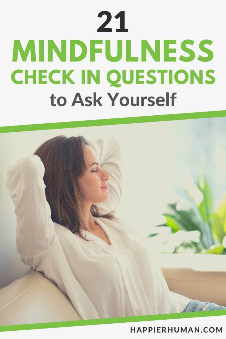 mindfulness check in questions | mindfulness check in questions for students | mindfulness questions for adults