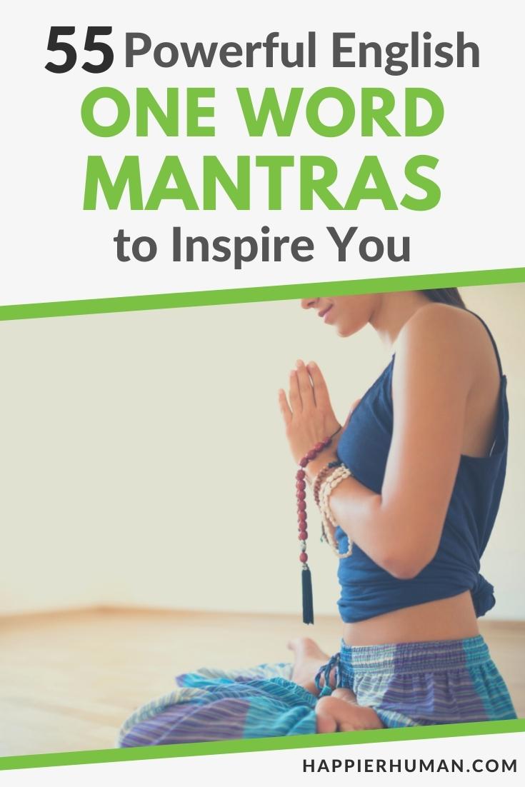 one word mantras | mantra words for 2022 | one word mantras for athletes