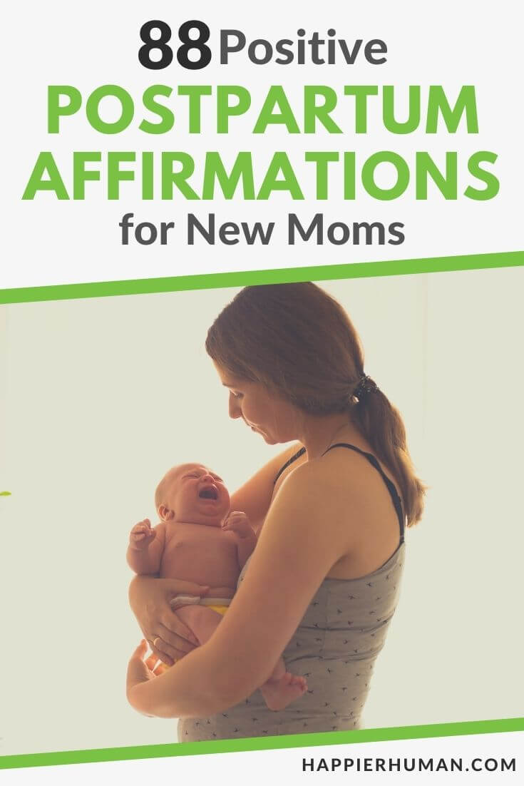 postpartum affirmations | positive affirmations for postpartum depression | postpartum affirmation cards
