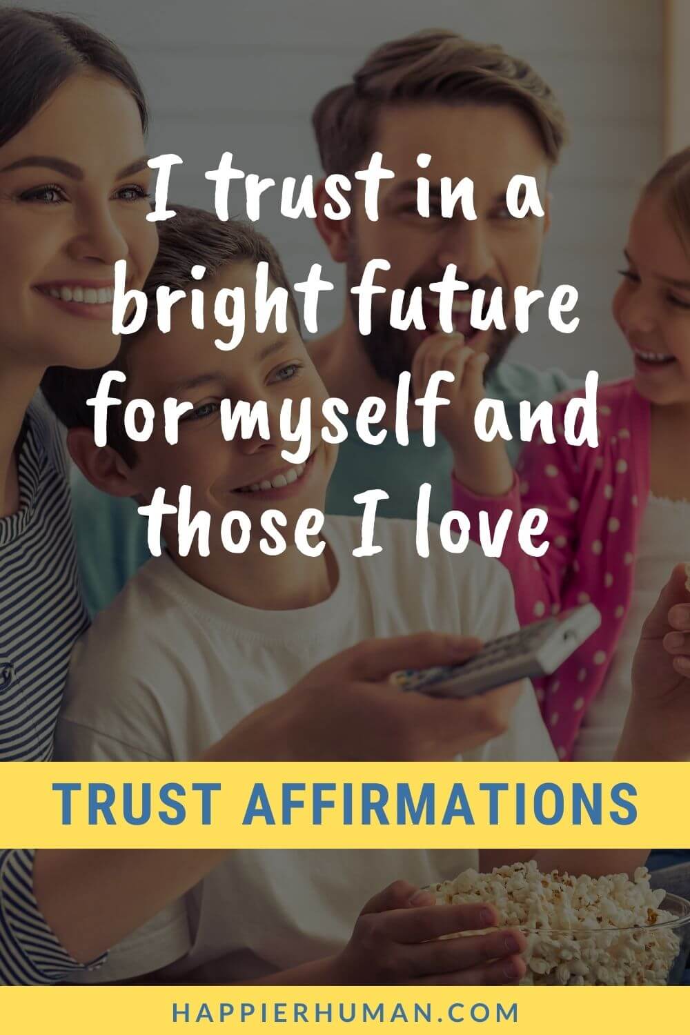 Trust Affirmations - I trust in a bright future for myself and those I love | self trust affirmations | affirmations for trusting the universe | affirmations for trust issues in relationships