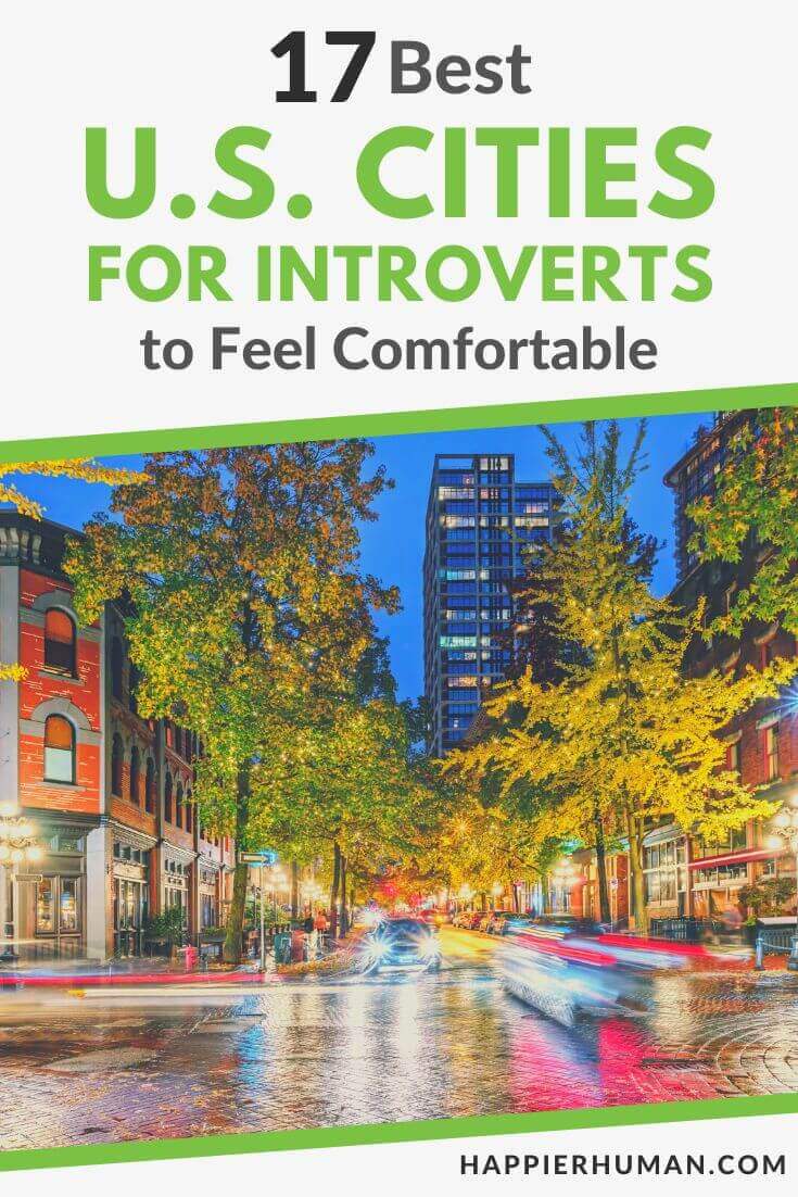 best city for introverts | best place to move for introverts | best cities for introverts reddit