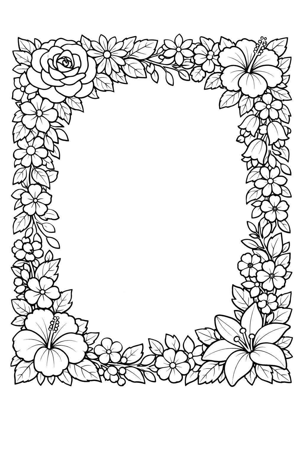 flower coloring pages for adults | flower coloring pages printable | spring flower coloring pages for adults