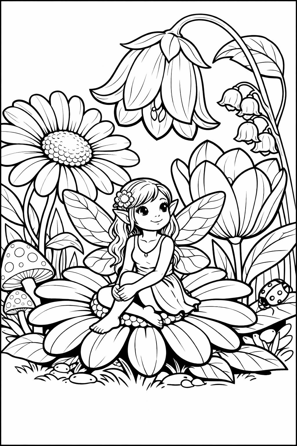 flower coloring pages for adults | flower coloring pages printable | spring flower coloring pages for adults