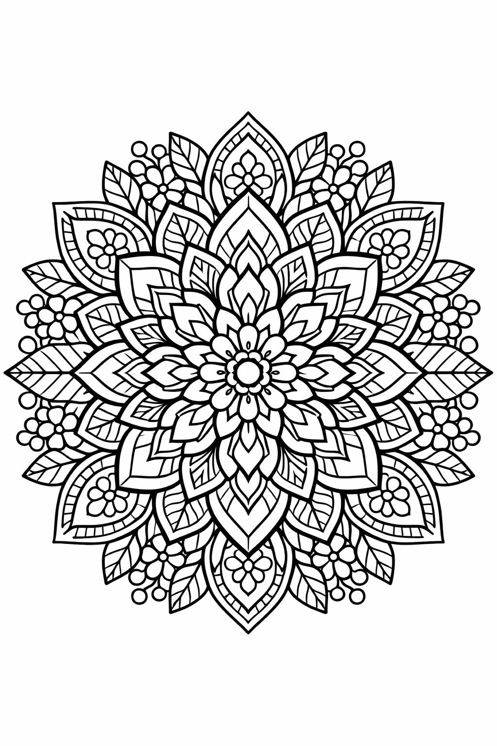 flower coloring pages for adults | flower coloring pages printable | spring flower coloring pages for adults