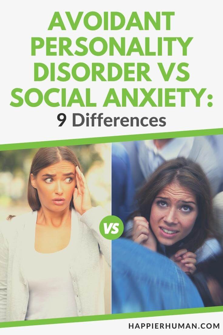 avoidant personality disorder vs social anxiety | avoidant personality disorder vs social anxiety test | high functioning avoidant personality disorder