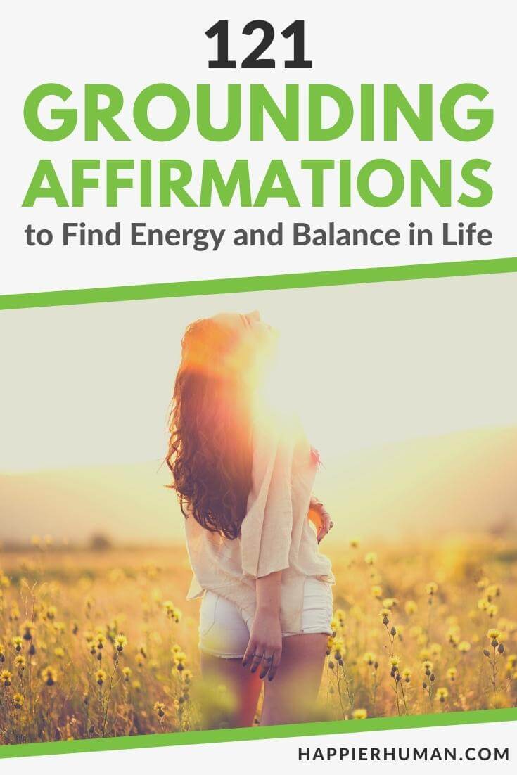grounding affirmations | grounding affirmations for anxiety | daily grounding affirmations