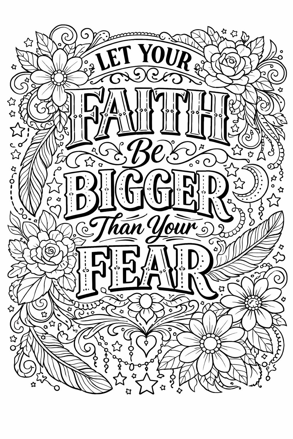 praying hands coloring page | faith based artwork | peaceful prayer design