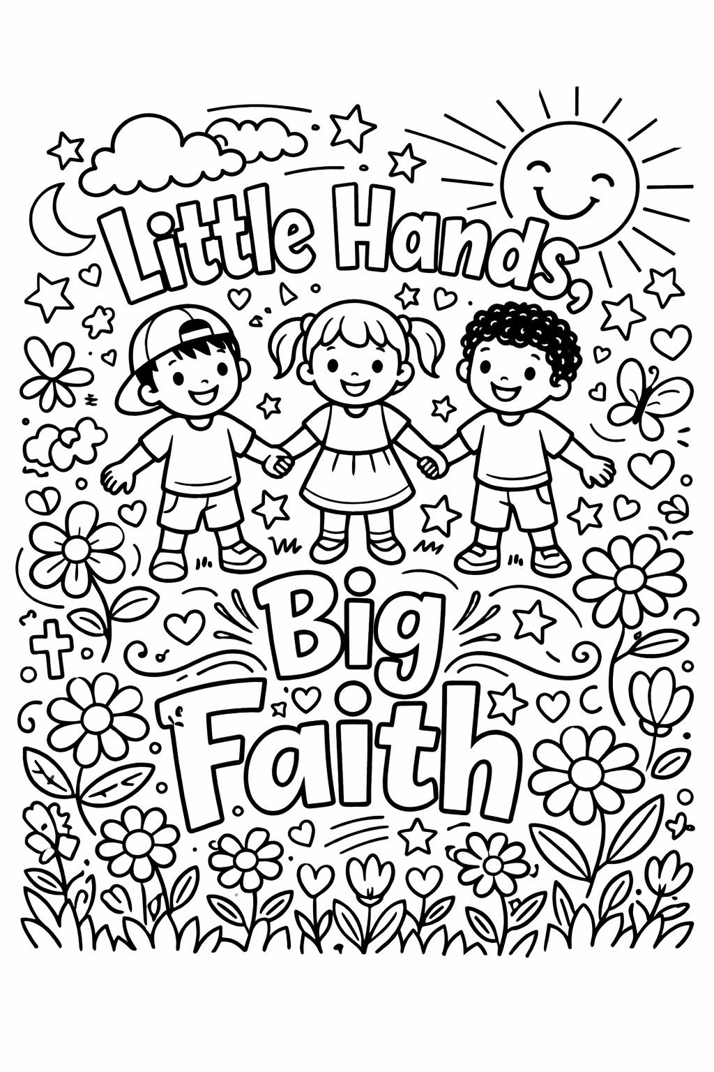 cross coloring page | christian symbol illustration | spiritual coloring sheet