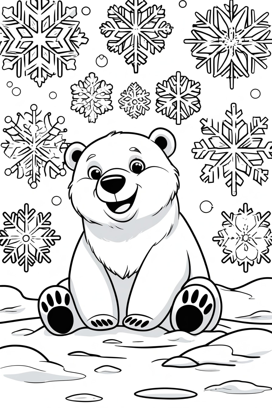 Bring holiday magic to life with this adorable Christmas polar bear coloring page featuring festive snowflakes! Perfect for kids of all ages, this free printable activity combines winter wildlife with seasonal cheer. Great for classroom parties, rainy day entertainment, or quiet Christmas crafting time.Christmas Polar Bear Coloring Page | Kids Coloring Page | Snowflakes Coloring | Free Printable | Christmas Coloring | Polar Bear Printable | Winter Coloring Page | Holiday Activity | Kids Christmas Craft | Printable Coloring Sheet | Winter Animals | Christmas Printable | Coloring Activity | Free Coloring Page