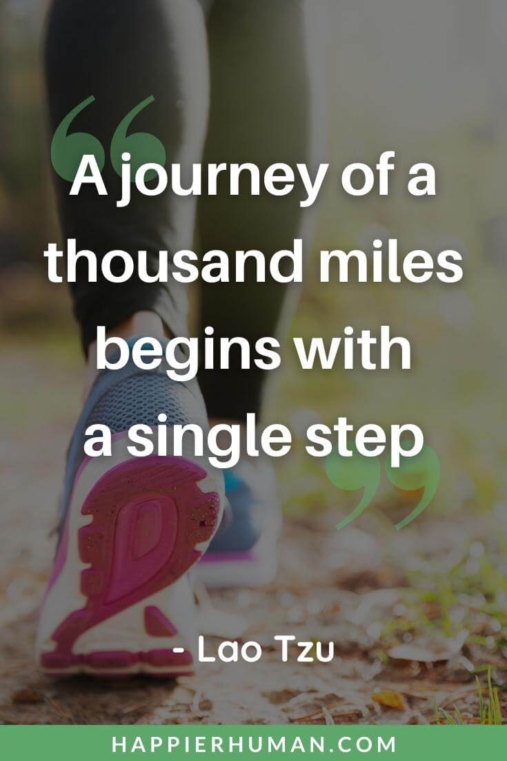 Stoic Quotes - “A journey of a thousand miles begins with a single step” - Lao Tzu | stoic quotes latin | stoic quotes on work | stoic quotes on life