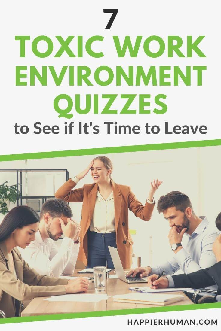 toxic work environment quiz | is my workplace toxic or is it me | toxic workplace checklist